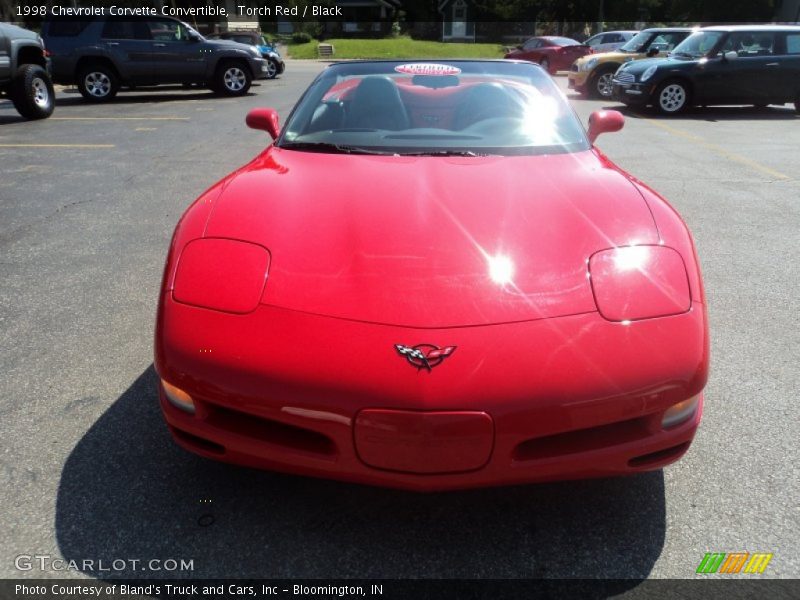 Torch Red / Black 1998 Chevrolet Corvette Convertible