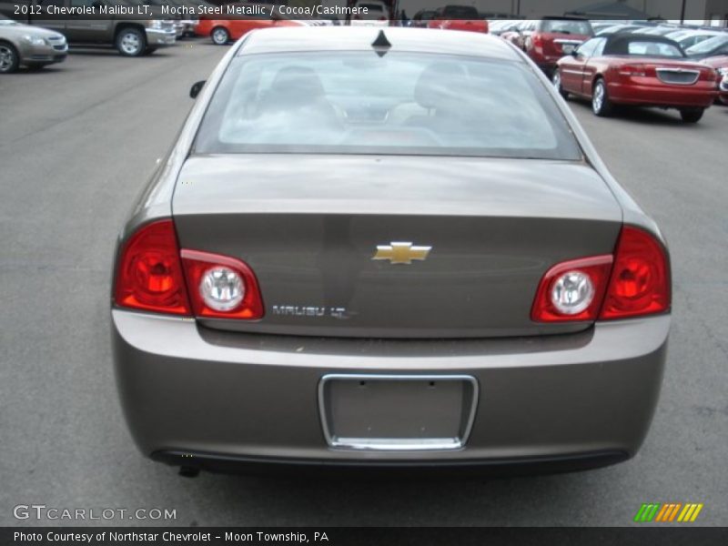 Mocha Steel Metallic / Cocoa/Cashmere 2012 Chevrolet Malibu LT