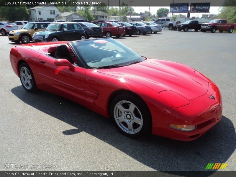 Torch Red / Black 1998 Chevrolet Corvette Convertible
