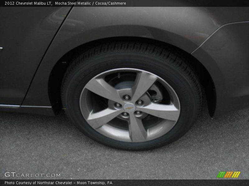 Mocha Steel Metallic / Cocoa/Cashmere 2012 Chevrolet Malibu LT