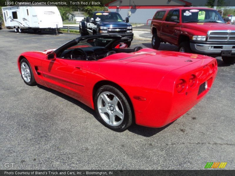 Torch Red / Black 1998 Chevrolet Corvette Convertible