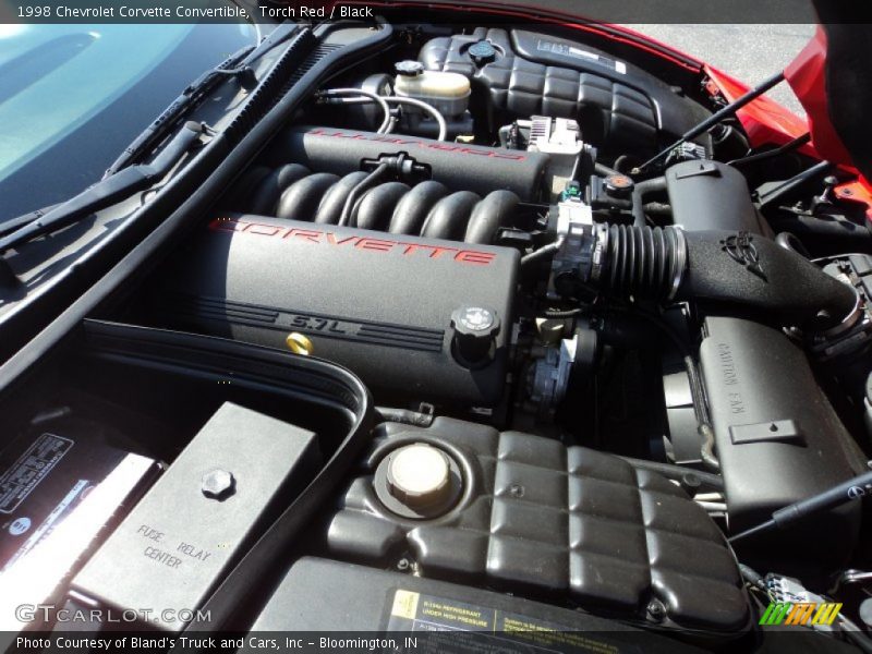 Torch Red / Black 1998 Chevrolet Corvette Convertible