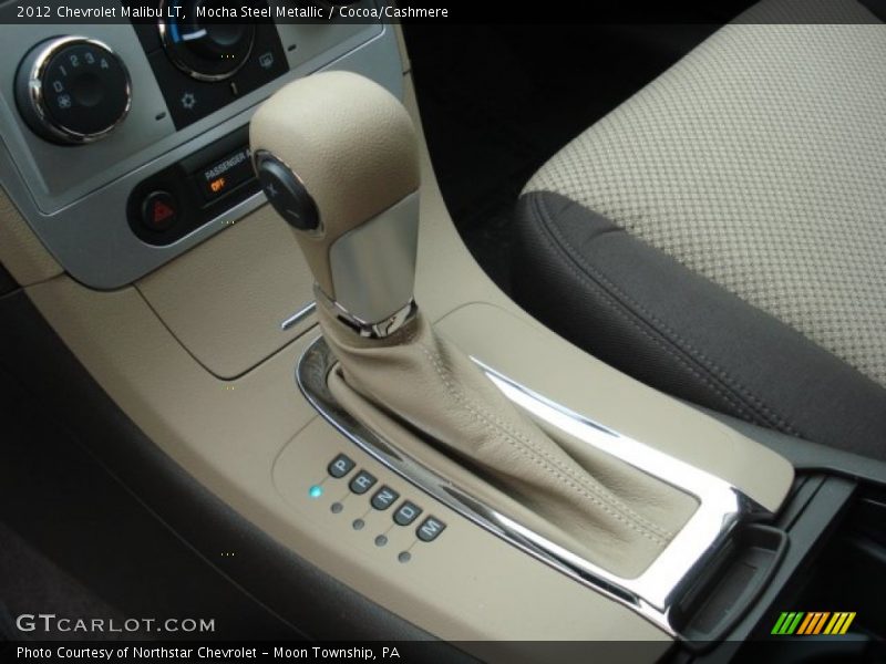 Mocha Steel Metallic / Cocoa/Cashmere 2012 Chevrolet Malibu LT