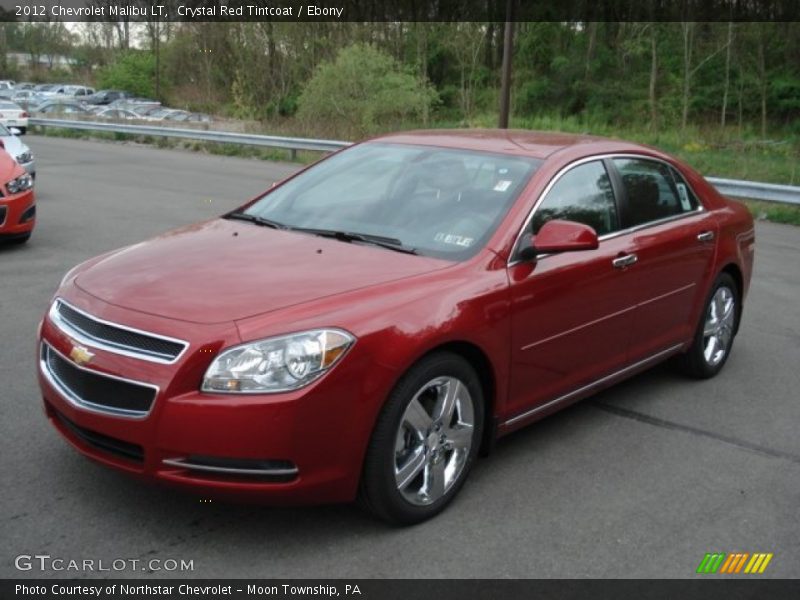 Crystal Red Tintcoat / Ebony 2012 Chevrolet Malibu LT