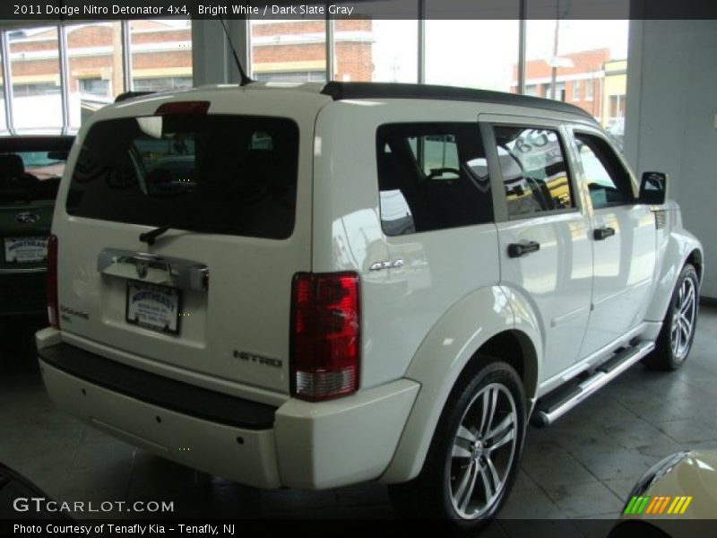 Bright White / Dark Slate Gray 2011 Dodge Nitro Detonator 4x4