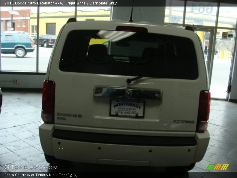 Bright White / Dark Slate Gray 2011 Dodge Nitro Detonator 4x4