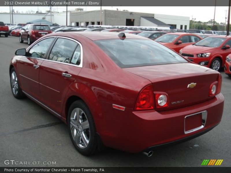 Crystal Red Tintcoat / Ebony 2012 Chevrolet Malibu LT