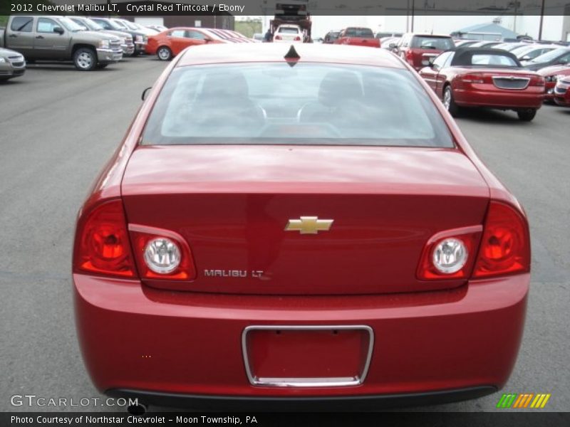 Crystal Red Tintcoat / Ebony 2012 Chevrolet Malibu LT