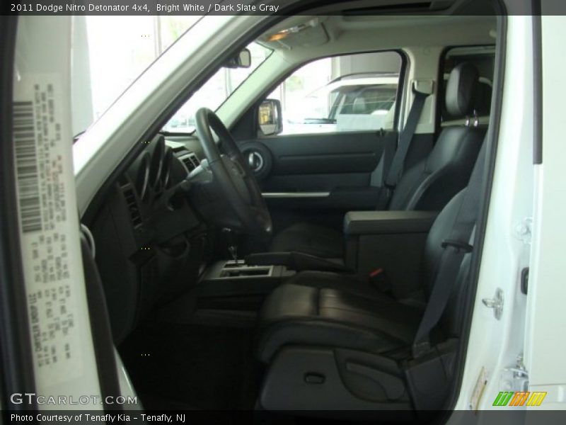 Bright White / Dark Slate Gray 2011 Dodge Nitro Detonator 4x4