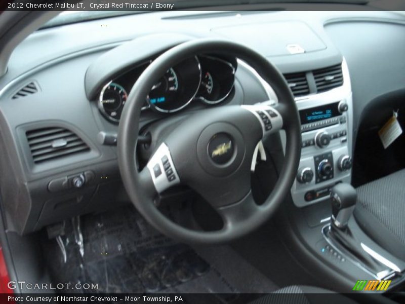 Crystal Red Tintcoat / Ebony 2012 Chevrolet Malibu LT