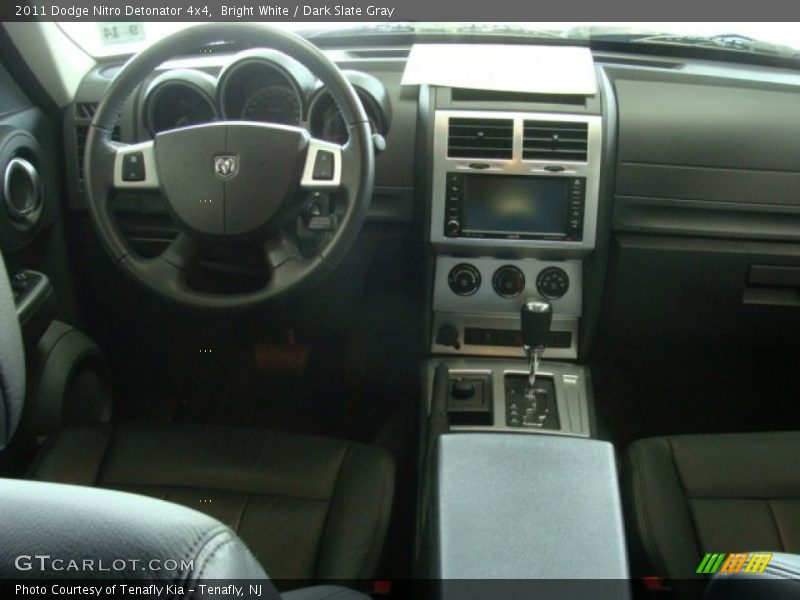 Bright White / Dark Slate Gray 2011 Dodge Nitro Detonator 4x4