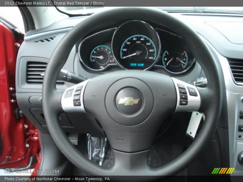 Crystal Red Tintcoat / Ebony 2012 Chevrolet Malibu LT