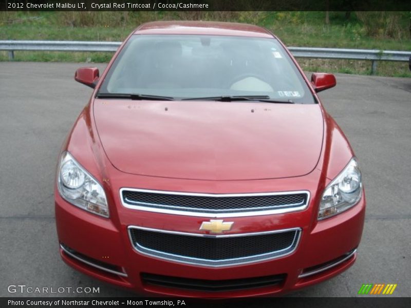 Crystal Red Tintcoat / Cocoa/Cashmere 2012 Chevrolet Malibu LT