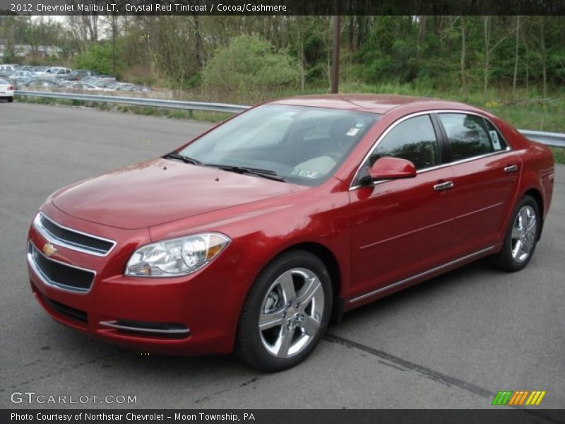Crystal Red Tintcoat / Cocoa/Cashmere 2012 Chevrolet Malibu LT