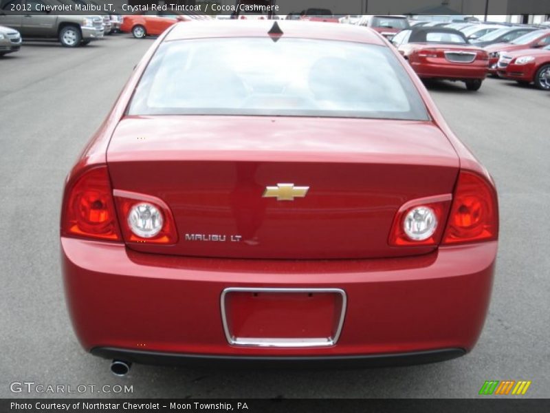 Crystal Red Tintcoat / Cocoa/Cashmere 2012 Chevrolet Malibu LT