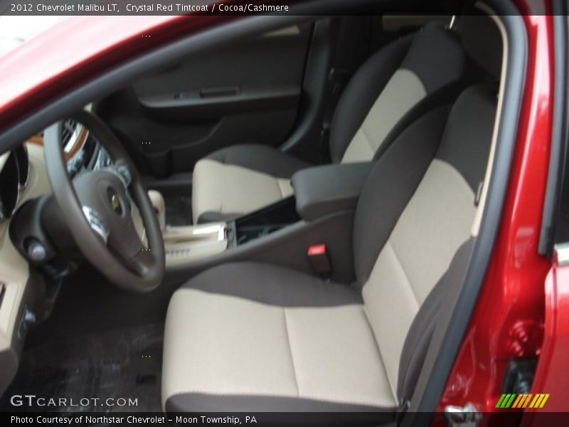Crystal Red Tintcoat / Cocoa/Cashmere 2012 Chevrolet Malibu LT