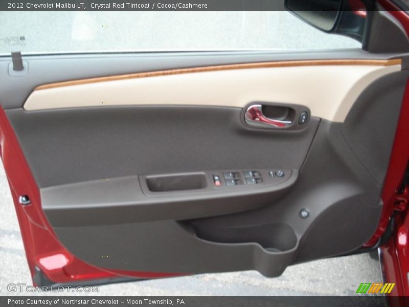 Crystal Red Tintcoat / Cocoa/Cashmere 2012 Chevrolet Malibu LT