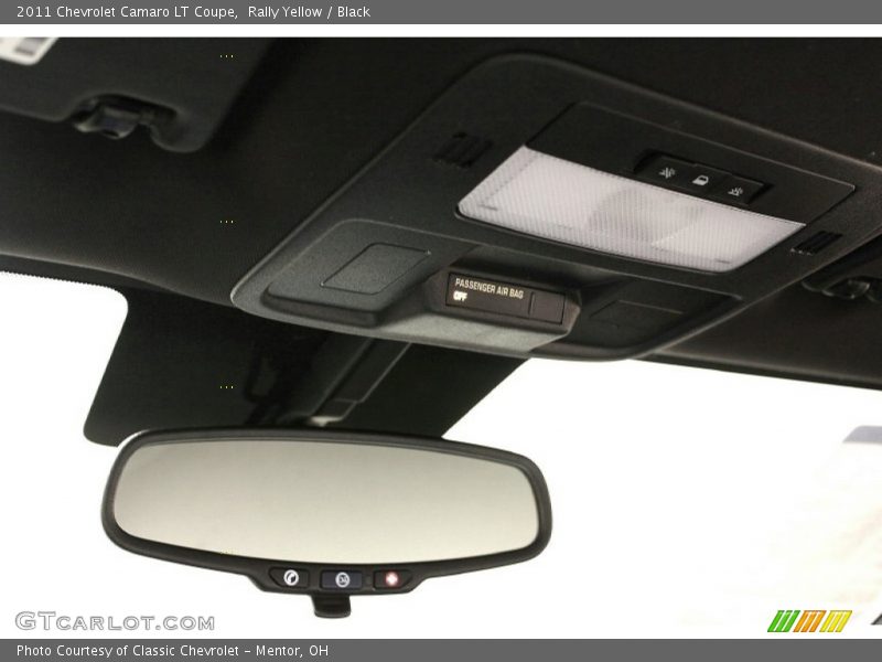 Rally Yellow / Black 2011 Chevrolet Camaro LT Coupe