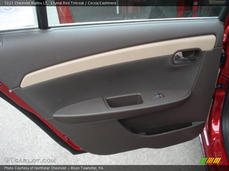 Crystal Red Tintcoat / Cocoa/Cashmere 2012 Chevrolet Malibu LT