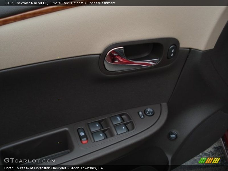 Crystal Red Tintcoat / Cocoa/Cashmere 2012 Chevrolet Malibu LT