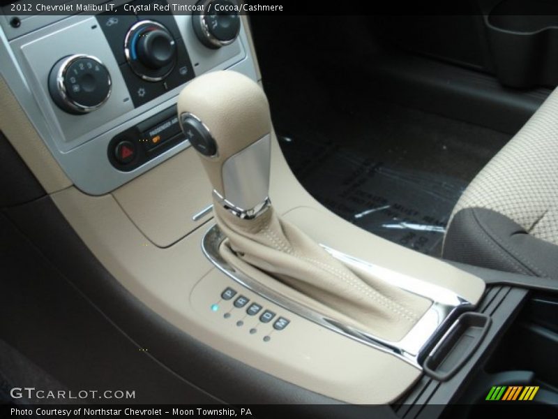 Crystal Red Tintcoat / Cocoa/Cashmere 2012 Chevrolet Malibu LT