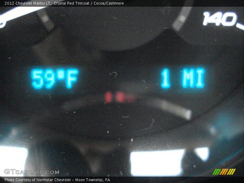 Crystal Red Tintcoat / Cocoa/Cashmere 2012 Chevrolet Malibu LT