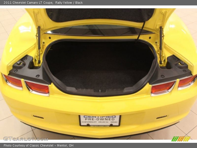 Rally Yellow / Black 2011 Chevrolet Camaro LT Coupe
