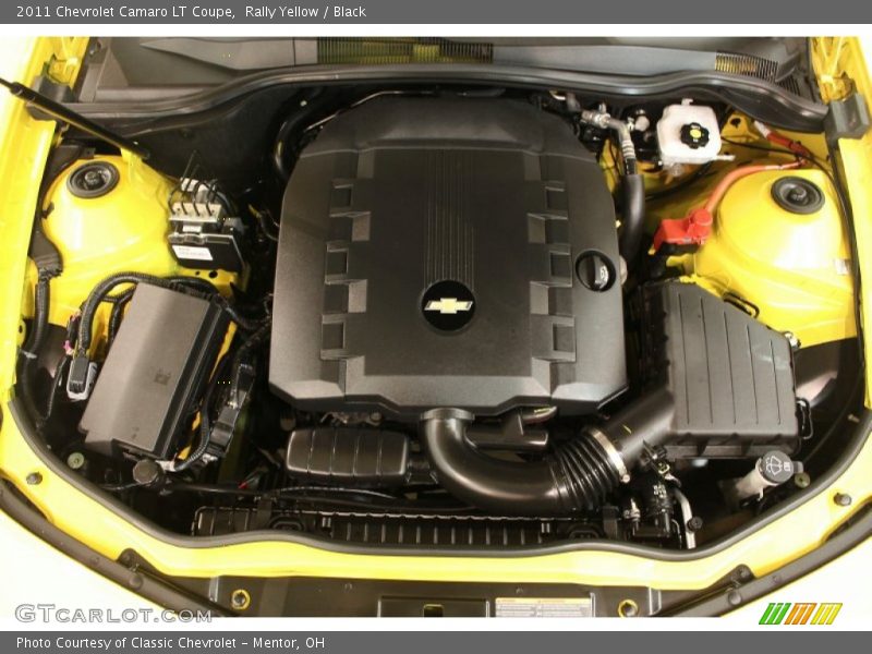 Rally Yellow / Black 2011 Chevrolet Camaro LT Coupe
