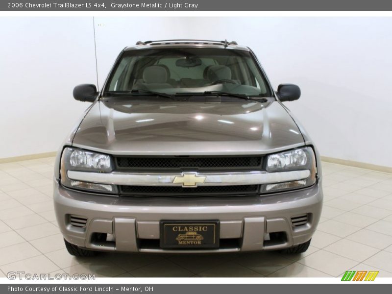 Graystone Metallic / Light Gray 2006 Chevrolet TrailBlazer LS 4x4