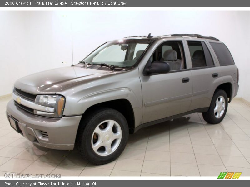 Graystone Metallic / Light Gray 2006 Chevrolet TrailBlazer LS 4x4
