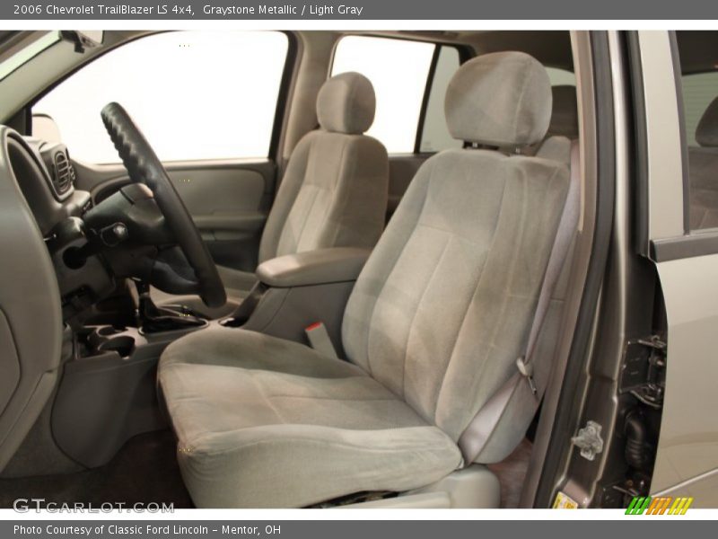 Graystone Metallic / Light Gray 2006 Chevrolet TrailBlazer LS 4x4