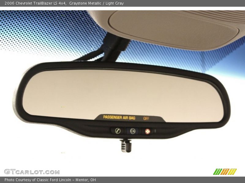 Graystone Metallic / Light Gray 2006 Chevrolet TrailBlazer LS 4x4