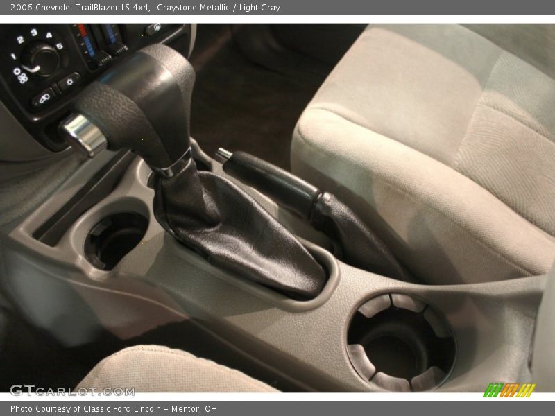 Graystone Metallic / Light Gray 2006 Chevrolet TrailBlazer LS 4x4