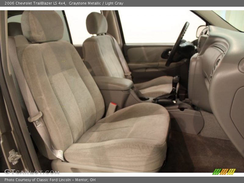 Graystone Metallic / Light Gray 2006 Chevrolet TrailBlazer LS 4x4