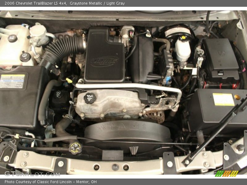 Graystone Metallic / Light Gray 2006 Chevrolet TrailBlazer LS 4x4