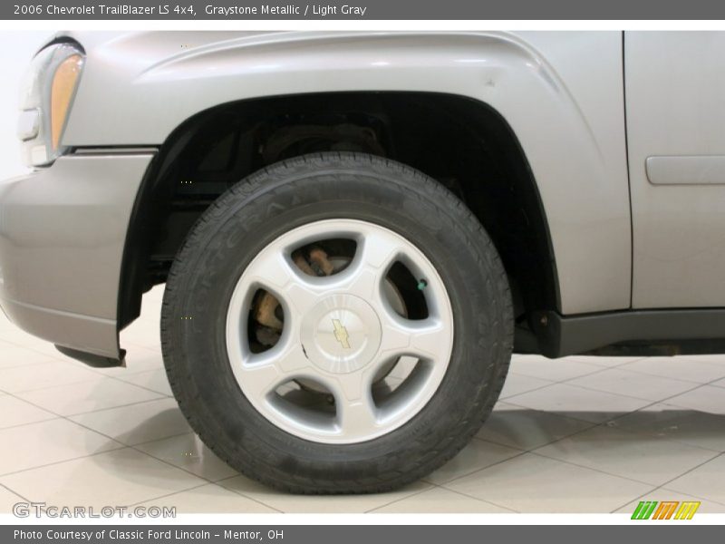 Graystone Metallic / Light Gray 2006 Chevrolet TrailBlazer LS 4x4
