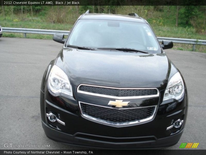 Black / Jet Black 2012 Chevrolet Equinox LT AWD