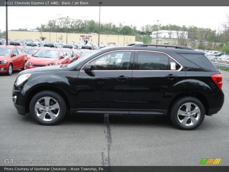 Black / Jet Black 2012 Chevrolet Equinox LT AWD
