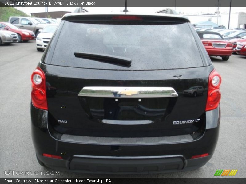 Black / Jet Black 2012 Chevrolet Equinox LT AWD
