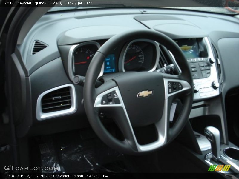 Black / Jet Black 2012 Chevrolet Equinox LT AWD