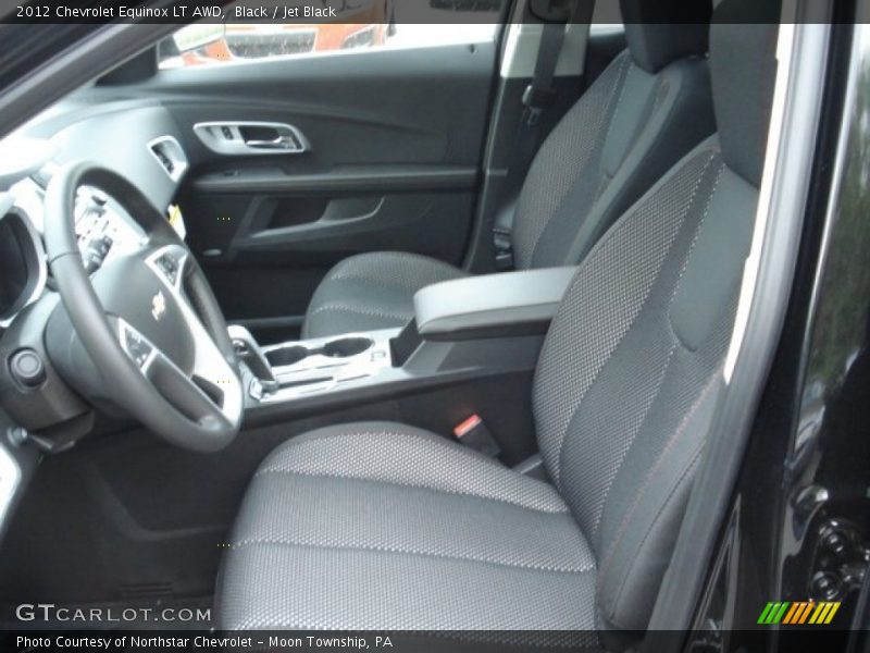 Black / Jet Black 2012 Chevrolet Equinox LT AWD