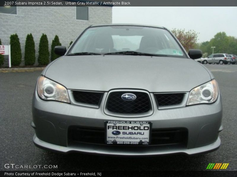 Urban Gray Metallic / Anthracite Black 2007 Subaru Impreza 2.5i Sedan