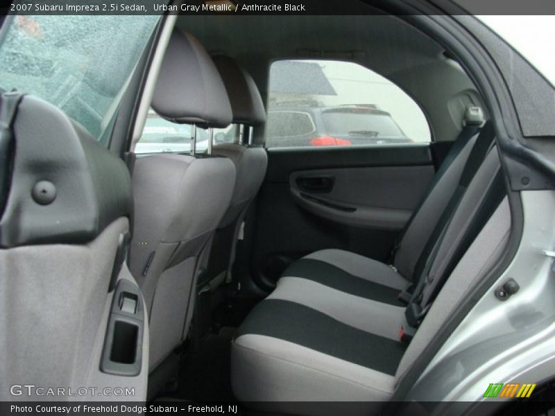 Urban Gray Metallic / Anthracite Black 2007 Subaru Impreza 2.5i Sedan