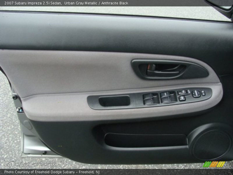 Urban Gray Metallic / Anthracite Black 2007 Subaru Impreza 2.5i Sedan