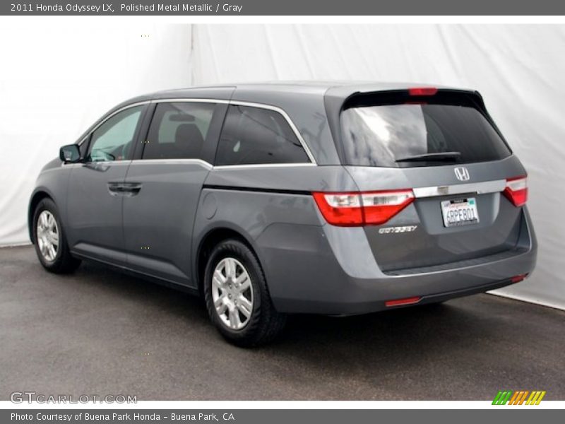 Polished Metal Metallic / Gray 2011 Honda Odyssey LX