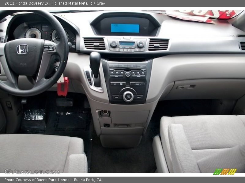 Polished Metal Metallic / Gray 2011 Honda Odyssey LX
