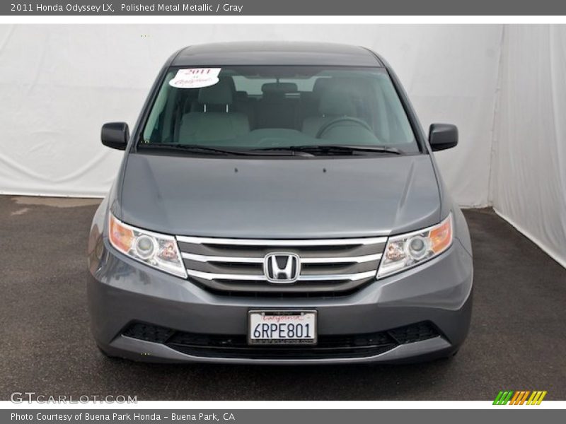 Polished Metal Metallic / Gray 2011 Honda Odyssey LX