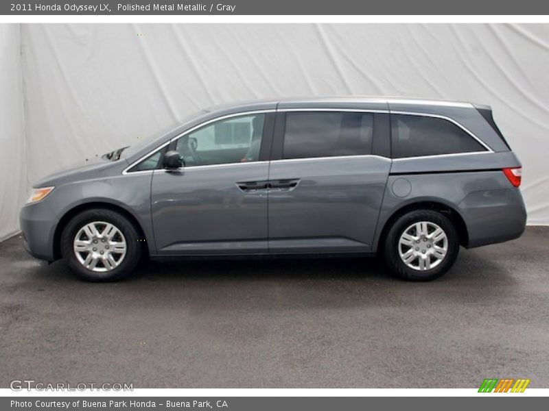 Polished Metal Metallic / Gray 2011 Honda Odyssey LX