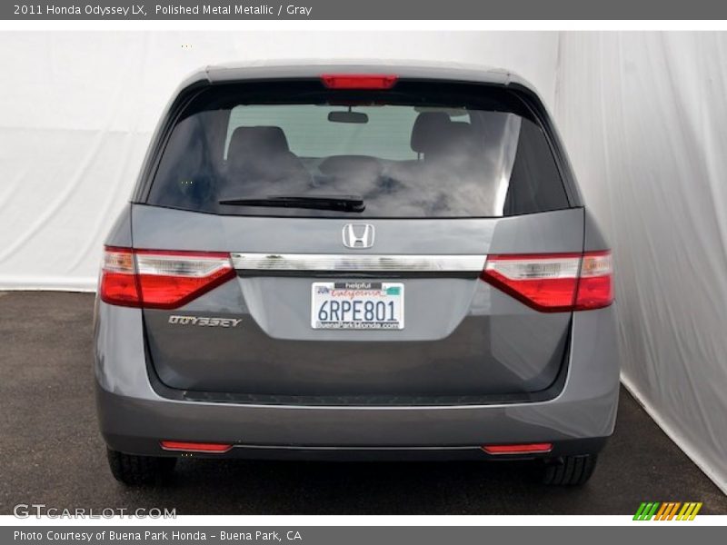 Polished Metal Metallic / Gray 2011 Honda Odyssey LX