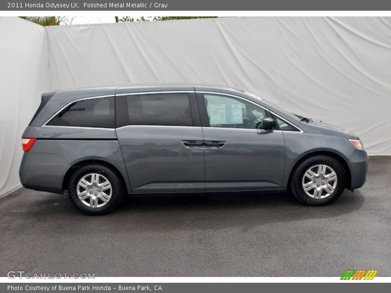 Polished Metal Metallic / Gray 2011 Honda Odyssey LX